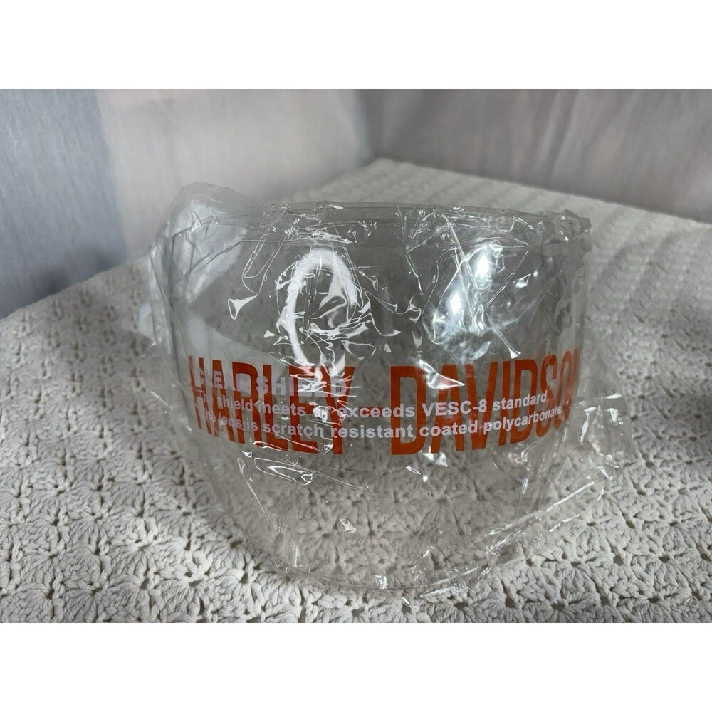 New Vintage Harley Davidson No H4 Replacement Helmet Face Shield Clear HJ11